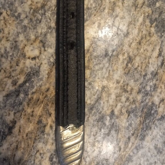 Vintage BIG  AL Western silver belt/buckle - Picture 5 of 8